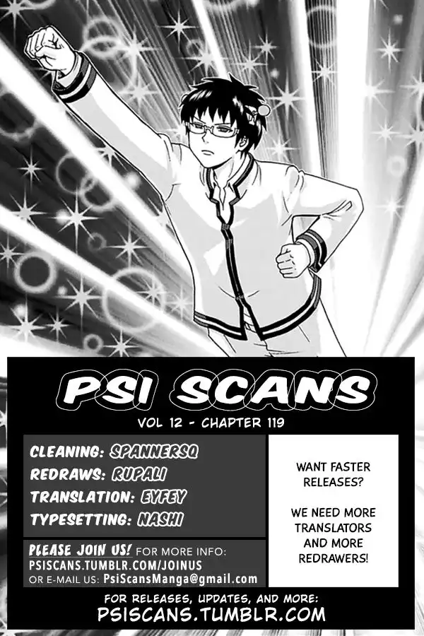 Saiki Kusuo no Psi Nan Chapter 119 1